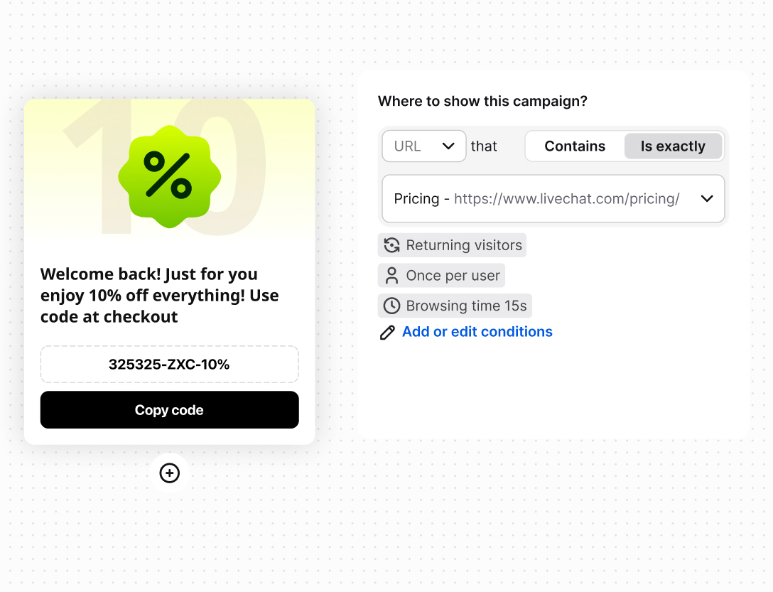 Engaging campaigns in Text App for marketers