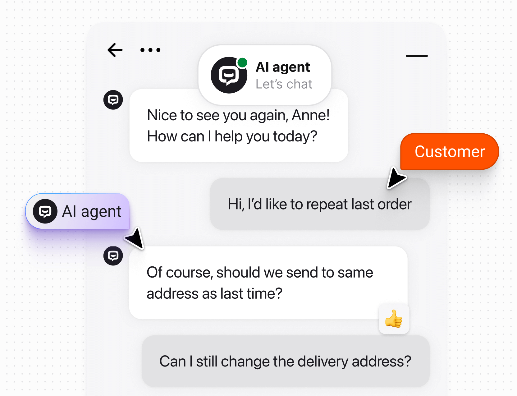 Text Intelligence in Text App for sales automation