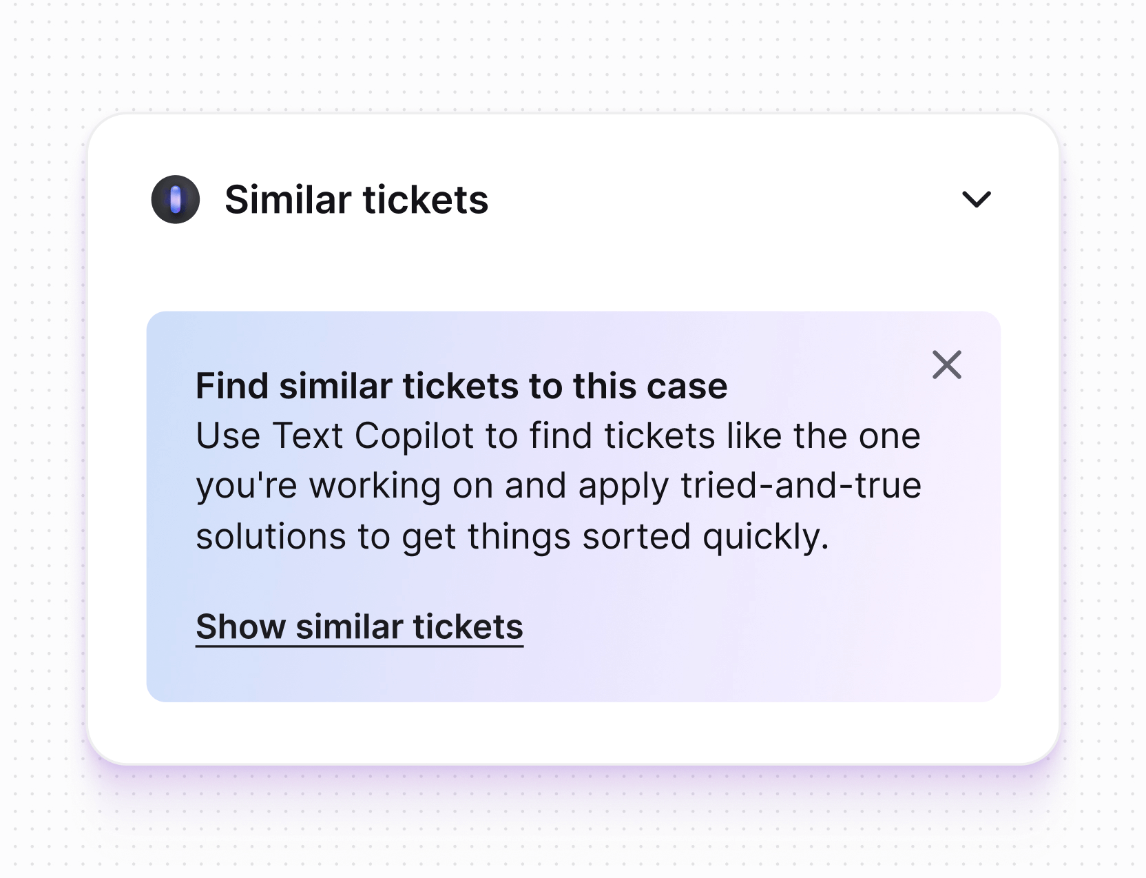 Text Intelligence in Text App for marketers